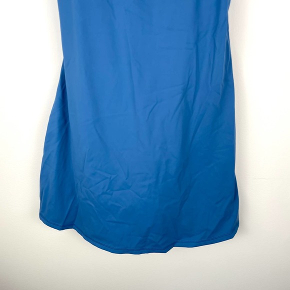 Halara Everyday Cloudful Backless Workout Dress Wannabe Gloomy Blue XS New - Picture 5 of 9